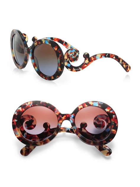 prada baroque round sunglasses knockoff|cheap knock off designer sunglasses.